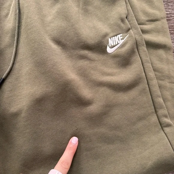 Nike Olive Green Jogger Pants - Picture 2 of 6